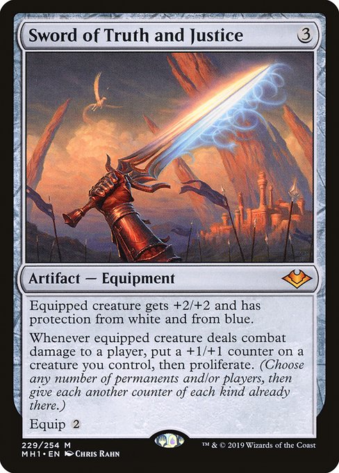 Sword of Truth and Justice - Modern Horizons - M - 229