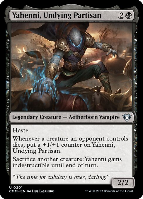 Yahenni, Undying Partisan - Commander Masters - U - 201
