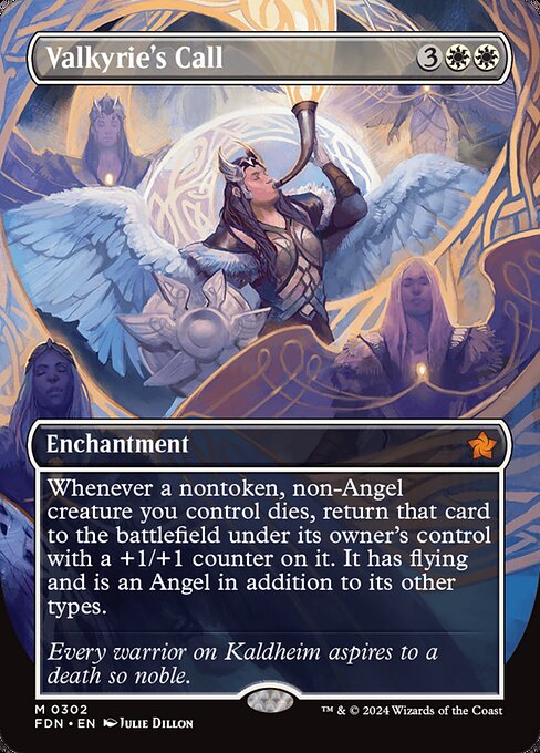 Valkyrie's Call (Borderless) - Foundations - M - 302