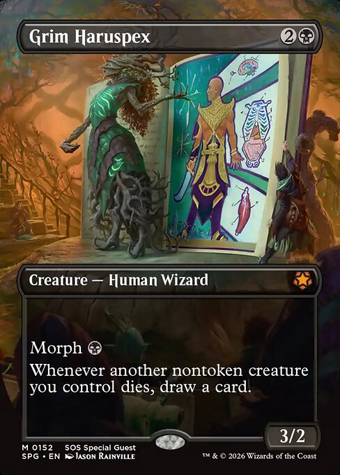 Grim Haruspex (Borderless) - Special Guests - M - 152
