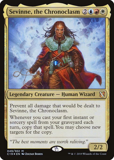 Sevinne, the Chronoclasm - Commander 2019 - M - 49