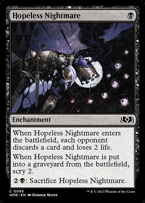 Hopeless Nightmare - Wilds of Eldraine - C - 95