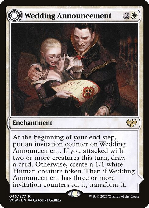 Wedding Announcement - Innistrad: Crimson Vow - R - 45