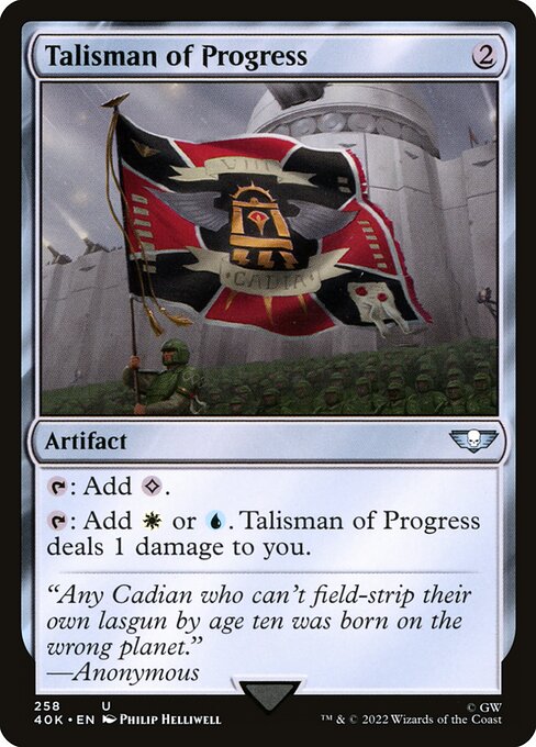 Talisman of Progress - Universes Beyond: Warhammer 40,000 - U - 258