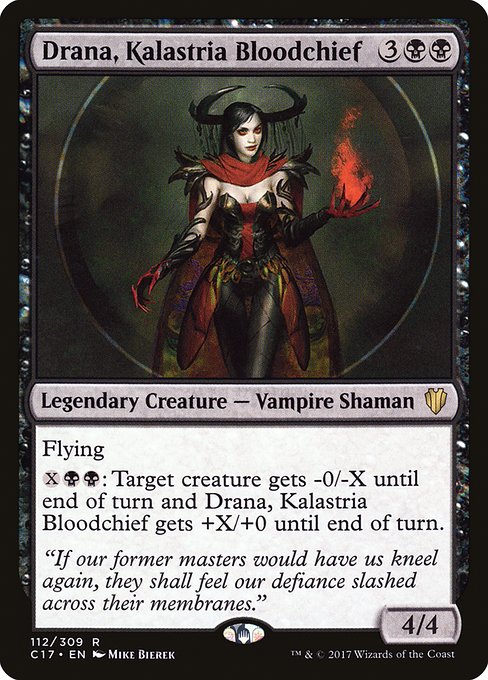 Drana, Kalastria Bloodchief - Commander 2017 - R - 112
