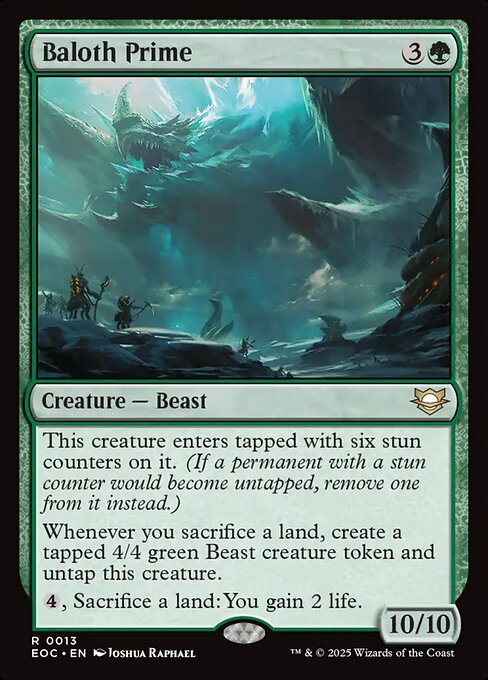 Baloth Prime - Commander: Edge of Eternities - R - 13