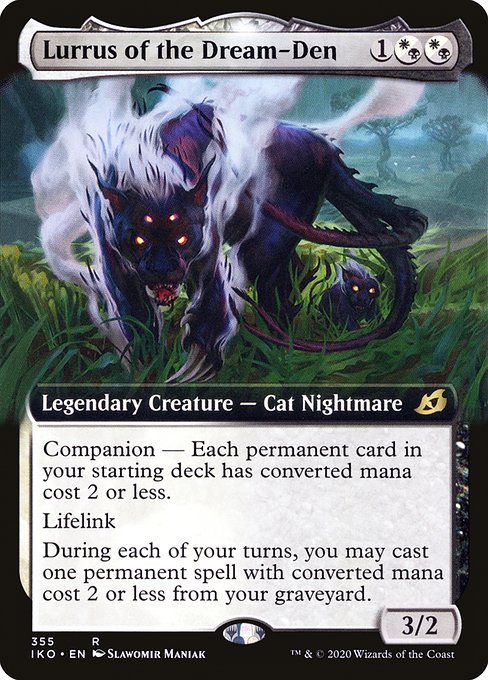 Lurrus of the Dream-Den (Extended Art) - Ikoria: Lair of Behemoths - R - 355