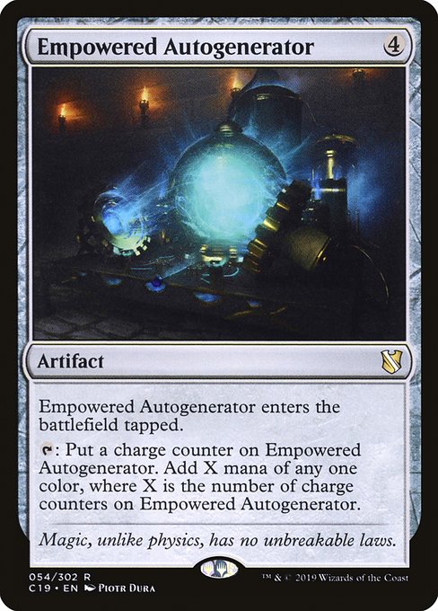 Empowered Autogenerator - Commander 2019 - R - 54