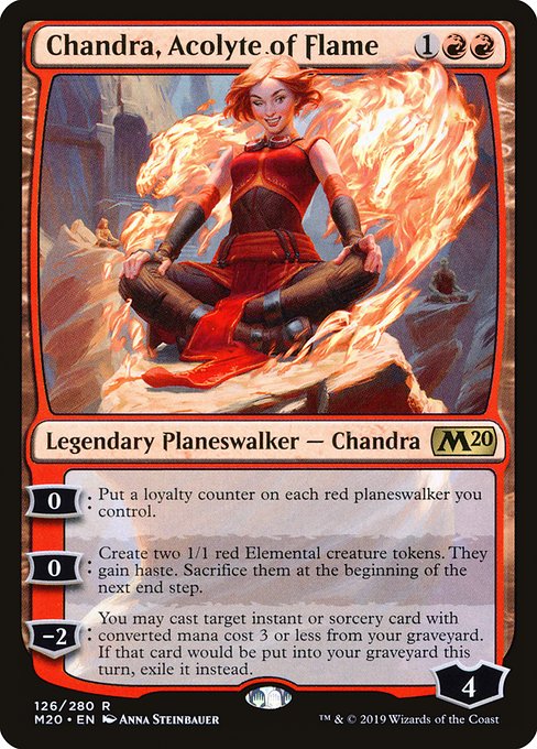 Chandra, Acolyte of Flame - Core Set 2020 - R - 126