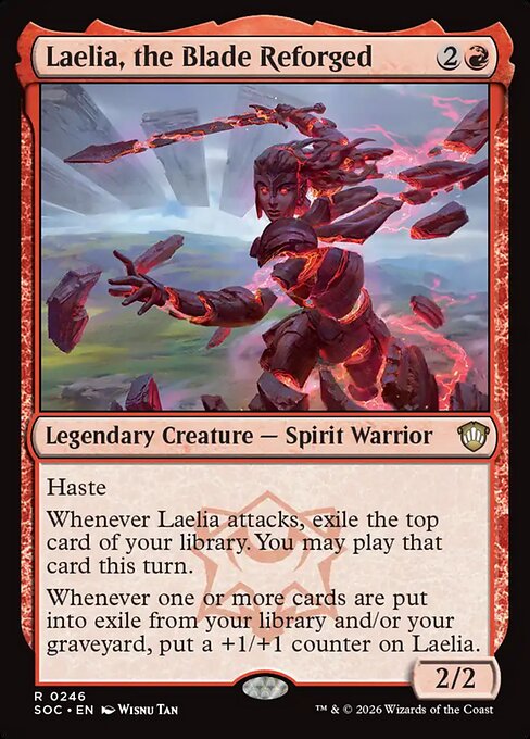Laelia, the Blade Reforged - Commander: Secrets of Strixhaven - R - 246