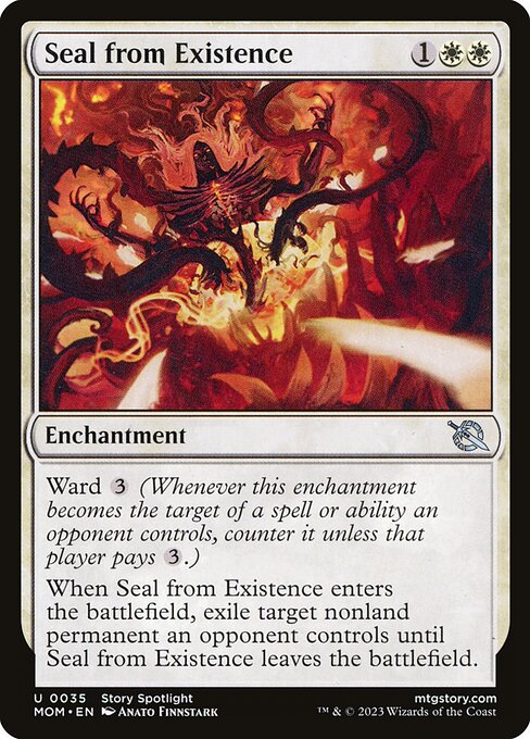 Seal from Existence - March of the Machine - U - 35