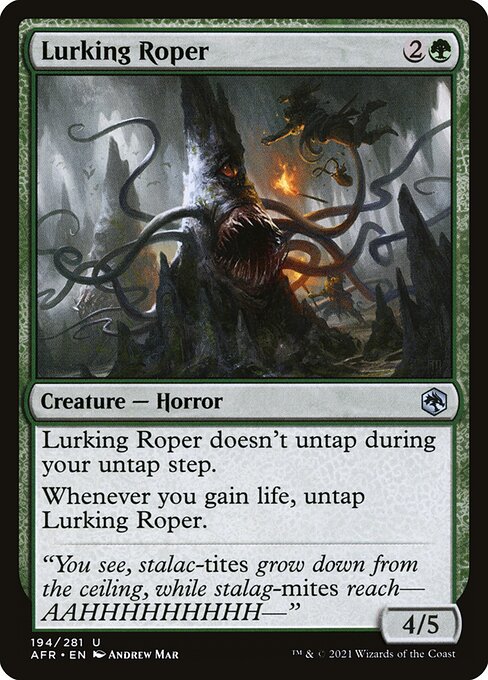 Lurking Roper - Adventures in the Forgotten Realms - U - 194
