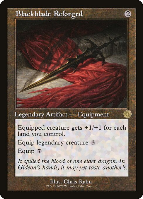 Blackblade Reforged - The Brothers' War: Retro Frame Artifacts - R - 6