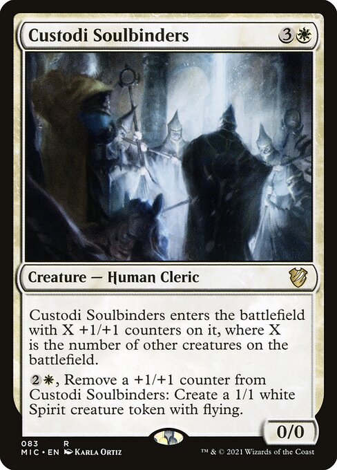 Custodi Soulbinders - Commander: Innistrad: Midnight Hunt - R - 83