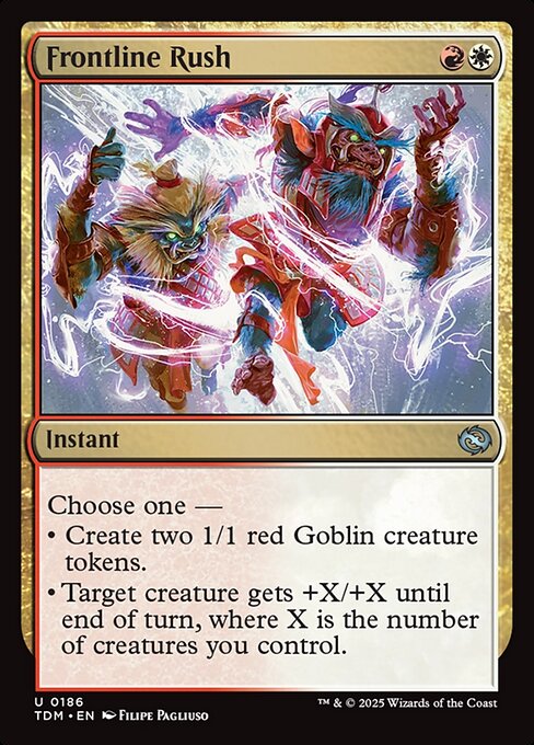 Frontline Rush - Tarkir: Dragonstorm - U - 186