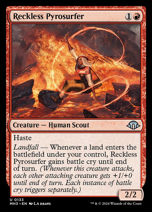 Reckless Pyrosurfer - Modern Horizons 3 - U - 133