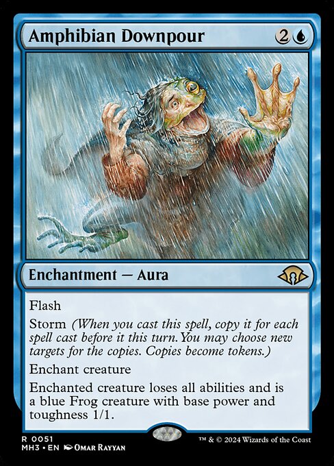 Amphibian Downpour - Modern Horizons 3 - R - 51