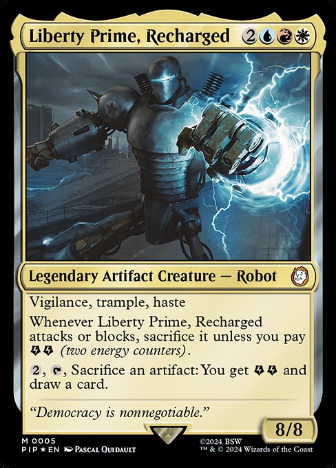 Liberty Prime, Recharged - Universes Beyond: Fallout - M - 5