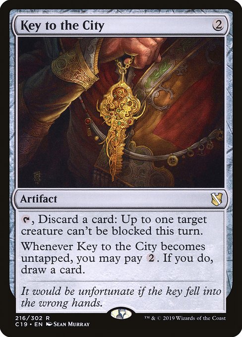 Key to the City - Commander 2019 - R - 216