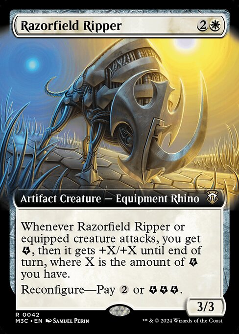 Razorfield Ripper (Extended Art) - Commander: Modern Horizons 3 - R - 42