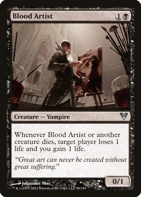 Blood Artist - Avacyn Restored - U - 86