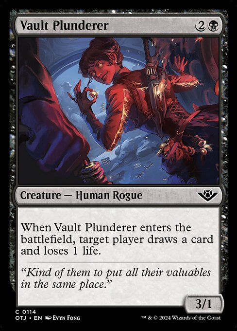 Vault Plunderer - Outlaws of Thunder Junction - C - 114