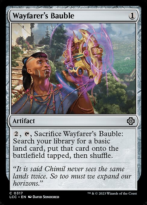 Wayfarer's Bauble - Commander: The Lost Caverns of Ixalan - C - 317