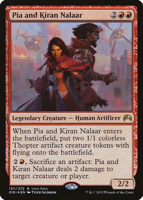 Pia and Kiran Nalaar - Prerelease Cards - R - 157