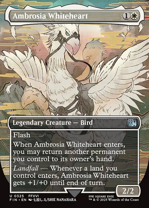 Ambrosia Whiteheart (Borderless) - FINAL FANTASY - U - 325