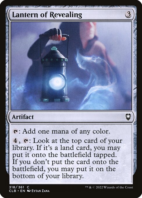 Lantern of Revealing - Commander Legends: Battle for Baldur's Gate - C - 318