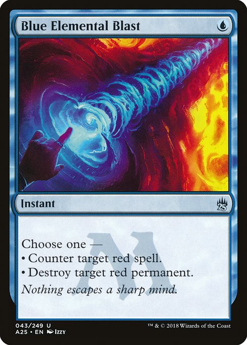 Blue Elemental Blast - The List Reprints - U - 43