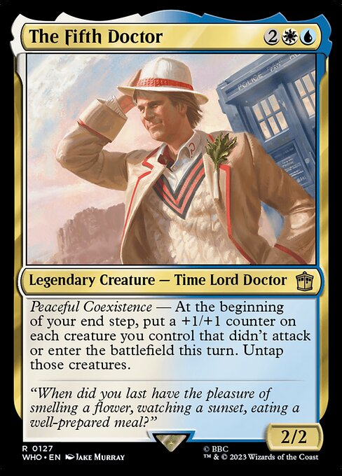 The Fifth Doctor - Universes Beyond: Doctor Who - R - 127