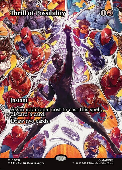 Thrill of Possibility (Borderless) - Marvel Universe Eternal-Legal - M - 28