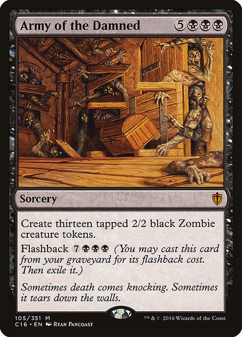 Army of the Damned - Commander 2016 - M - 105