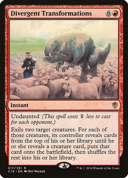 Divergent Transformations - Commander 2016 - R - 17
