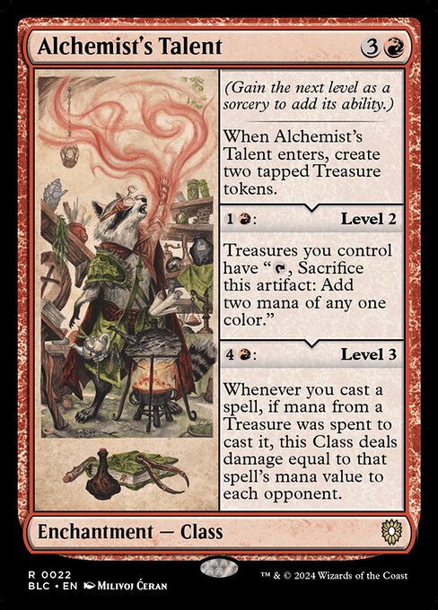 Alchemist's Talent - Commander: Bloomburrow - R - 22