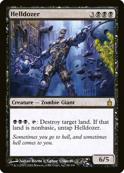 Helldozer - Ravnica: City of Guilds - R - 88