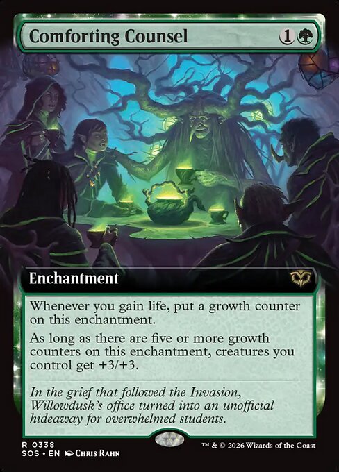 Comforting Counsel (Extended Art) - Secrets of Strixhaven - R - 338