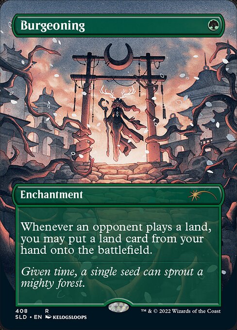 Burgeoning (Borderless) - Secret Lair Drop Series - R - 408
