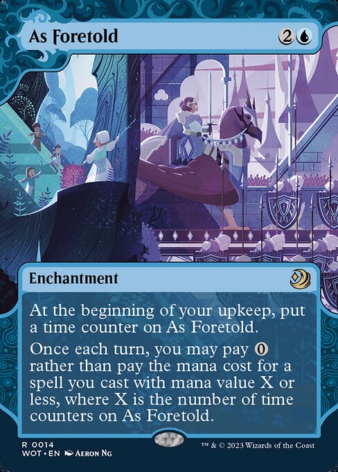 As Foretold - Wilds of Eldraine: Enchanting Tales - R - 14