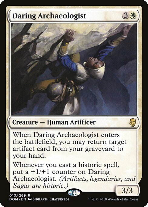 Daring Archaeologist - Dominaria - R - 13