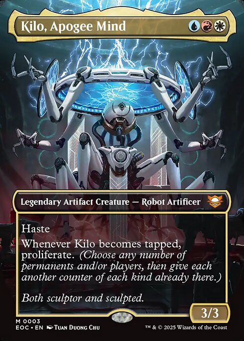 Kilo, Apogee Mind (Borderless) - Commander: Edge of Eternities - M - 3