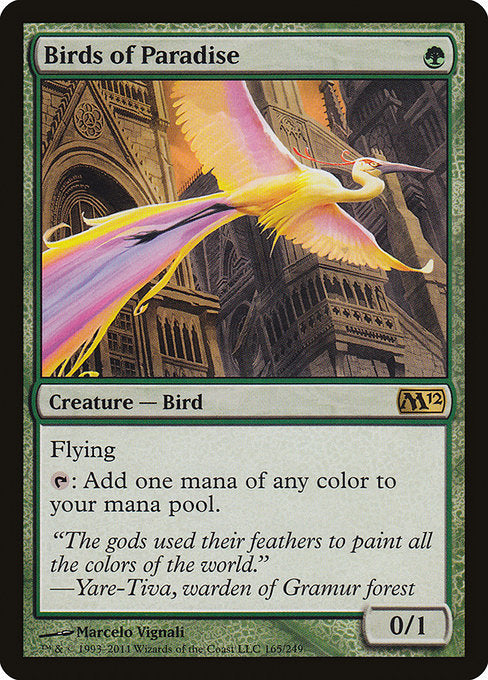 Birds of Paradise - Magic 2012 (M12) - R - 165
