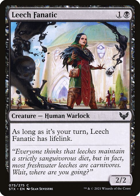Leech Fanatic - Strixhaven: School of Mages - C - 75