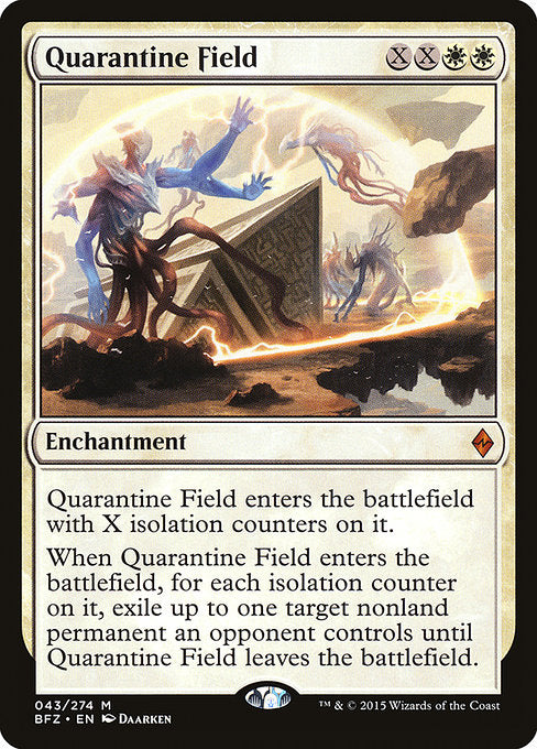 Quarantine Field - Battle for Zendikar - M - 43