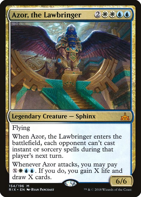 Azor, the Lawbringer - Rivals of Ixalan - M - 154