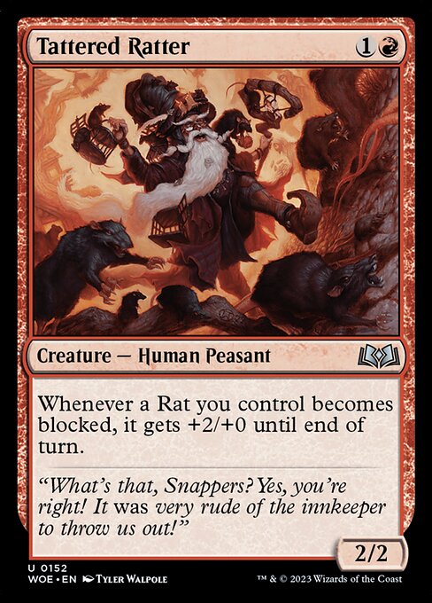 Tattered Ratter - Wilds of Eldraine - U - 152