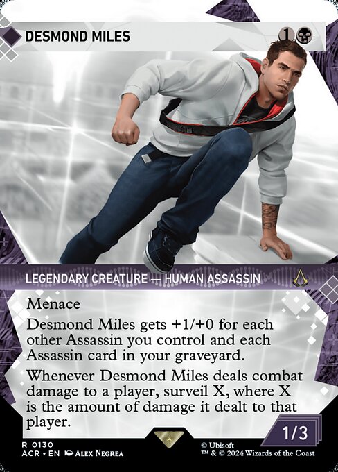 Desmond Miles (Showcase) - Universes Beyond: Assassin's Creed - R - 130