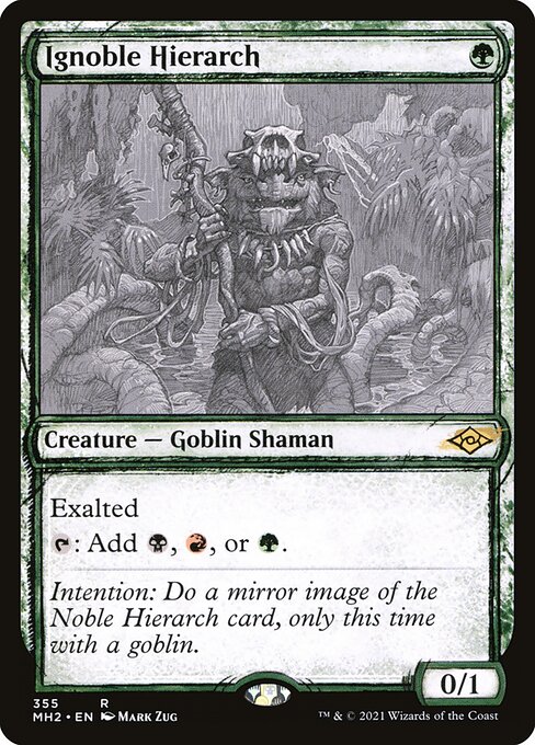 Ignoble Hierarch (Showcase) - Modern Horizons 2 - R - 355