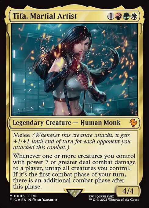Tifa, Martial Artist - Commander: FINAL FANTASY - M - 6